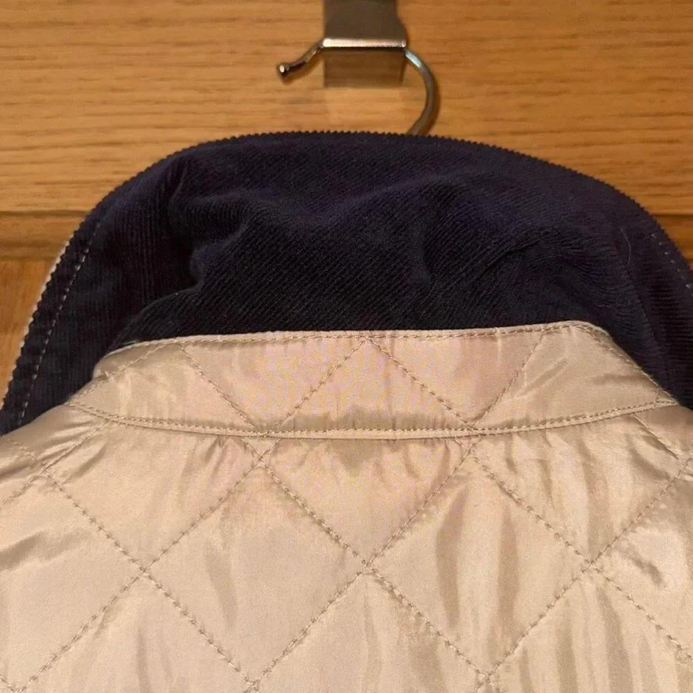 BROOKS BROTHERS 346 Quilted Barn Jacket British Plaid Lined